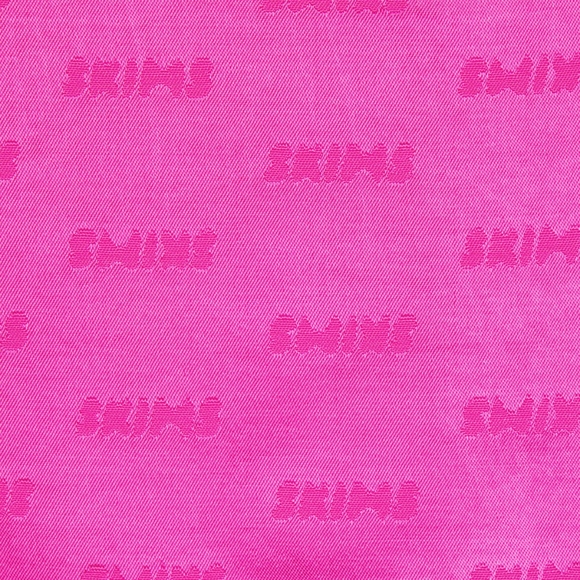 2. NWT SKIMS JACQUARD LACE SLIP DRESS IN HOT PINK - Picture 5 of 7